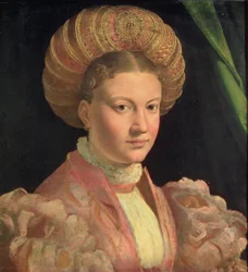Ritratto di una giovane donna, forse Contessa Gozzadini, c.1530